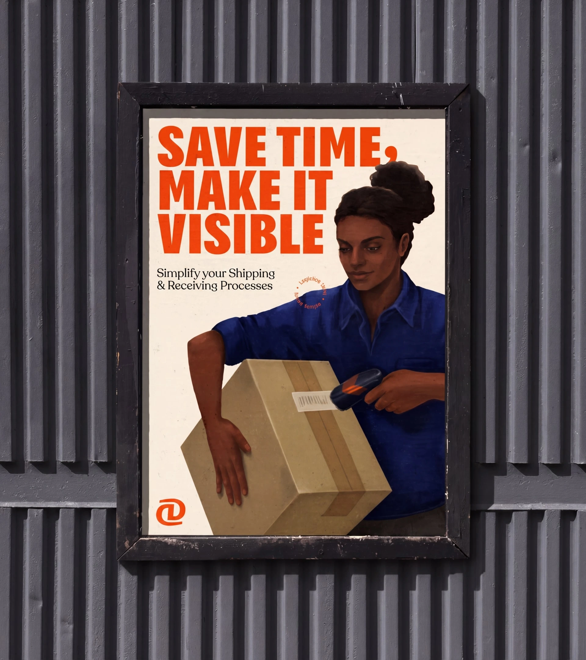 DataDocks poster reading Save Time, Make It Visible