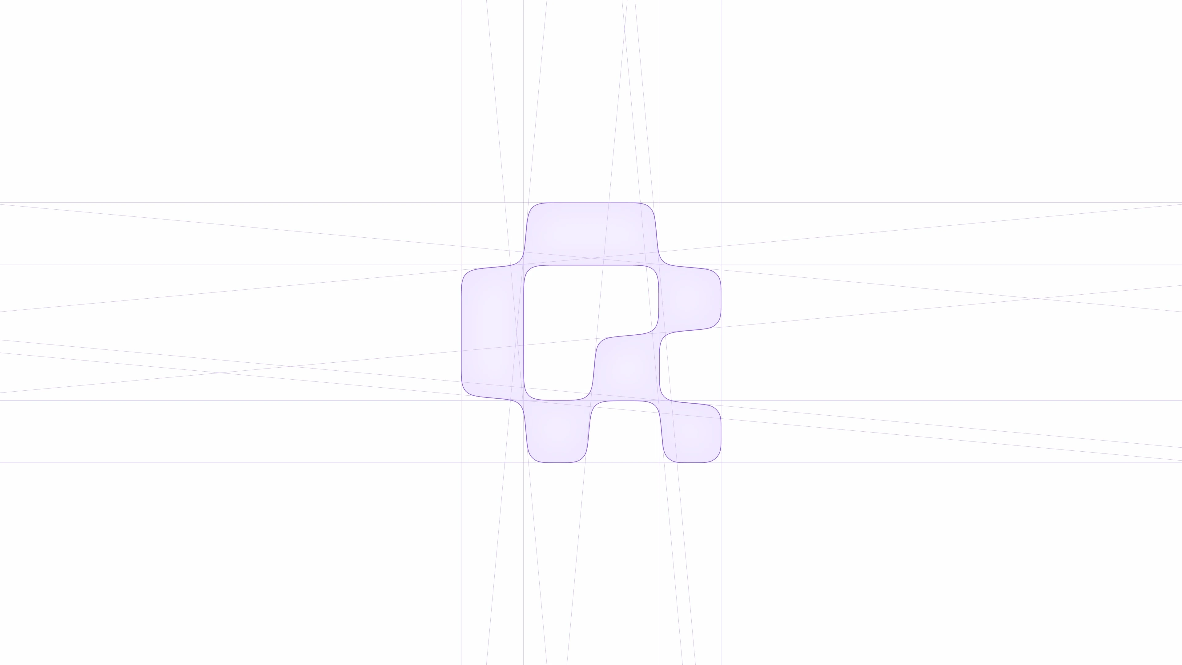 Construction grid for the rounded QR-Codes.com symbol